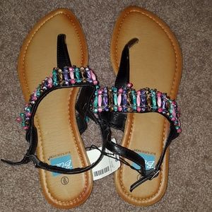 Adorable Beaded Sandals